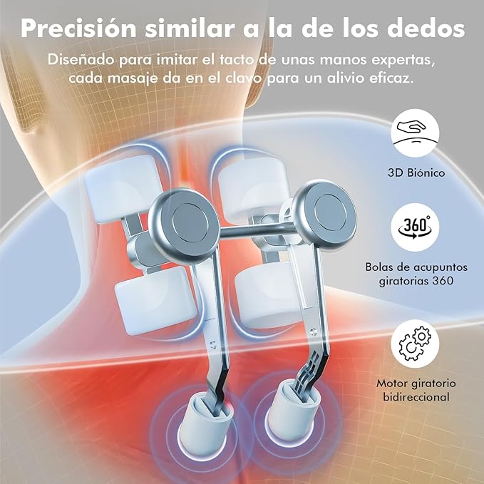 CerviCalm™ Masajeador de cuello y hombros